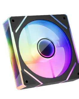 Alternative view of 1stPlayer вентилатор Fan 120mm FC7 - Infinity Mirror ARGB - Black