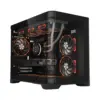 1stPlayer кутия Case mATX - UV6 Black