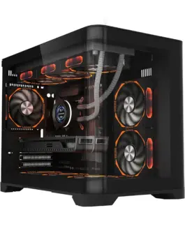 1stPlayer кутия Case mATX - UV6 Black