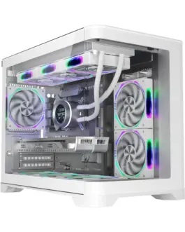 1stPlayer кутия Case mATX - UV6 White