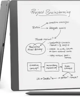 Amazon Kindle Scribe (2024) четец 16GB - 10.2" - с Premium Pen тъмно сив