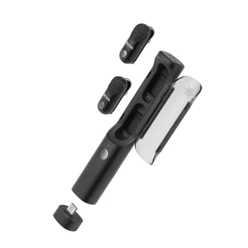 Alternative view of Безжична система микрофони All-in-One BOYA MAGIC 02 - Lightning + USB-C