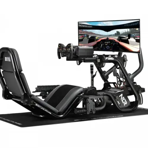 Alternative view of Next Level Racing F-GT Pro Shifter and Ha ndbrake Arm Addon