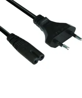 VCom Захранващ кабел Power Cord for Notebook 2C - CE023-1.5m