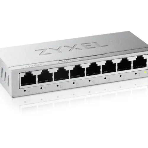 Alternative view of Zyxel Switch GS-108BV5-EU0101F 8x 10/100/1000