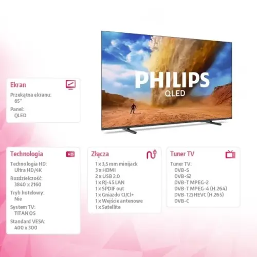 Philips TV QLED 65 inches 65PUS7810/12