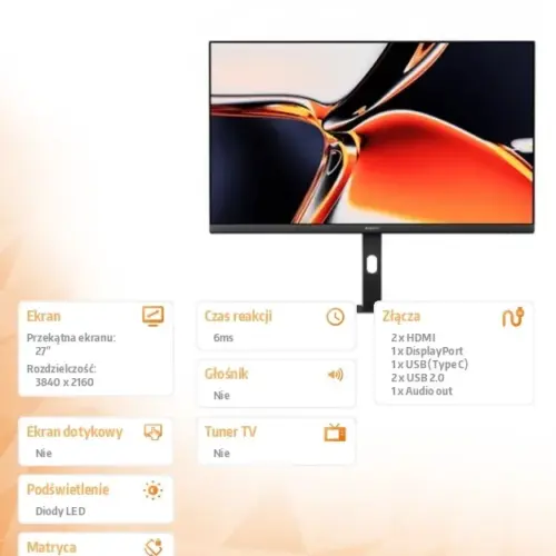 XIAOMI Monitor 4K A27Ui EU