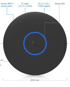 Alternative view of UBIQUITI Ubiquiti Punkt dostepow y U7-Pro-XGS-B
