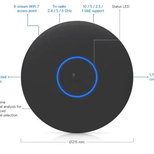 Alternative view of UBIQUITI Ubiquiti Punkt dostepow y U7-Pro-XGS-B