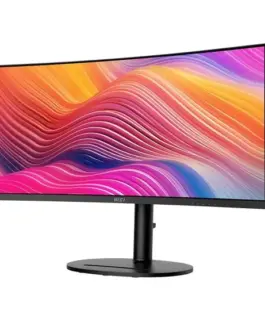 Alternative view of MSI Monitor Modern MD342CQP 34 инча LED/UWQHD/Curved/120Hz/черен