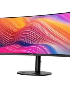 Alternative view of MSI Monitor Modern MD342CQP 34 инча LED/UWQHD/Curve/120Hz/черен