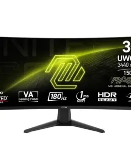 MSI Monitor MAG 346CQ 34 inches/LED/UWQHD/Curved/180Hz/черен
