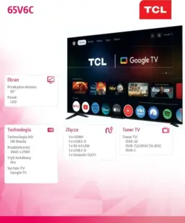 Alternative view of TCL TCL LED 65 65V6C