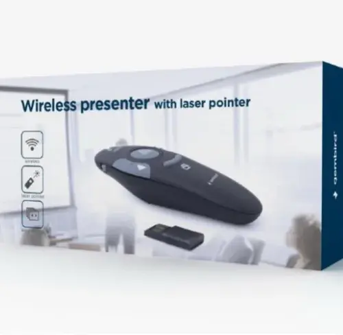 Alternative view of Gembird Wireless laser pointer