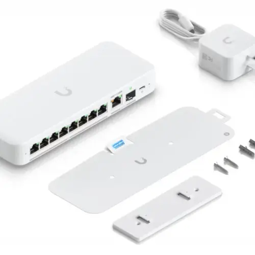 Alternative view of UBIQUITI UniFi Switch Flex USW-Flex-2.5G-8