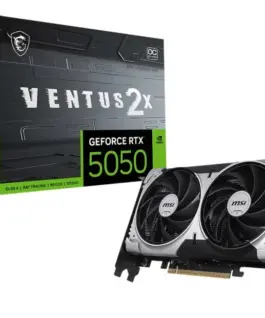 MSI видео карта RTX 5050 8GB VENTUS 2X OC GDDR6 128BIT DP/HDMI