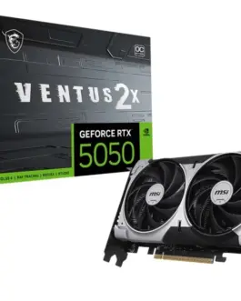 MSI видео карта RTX 5050 8GB VENTUS 2X OC GDDR6 128BIT DP/HDMI