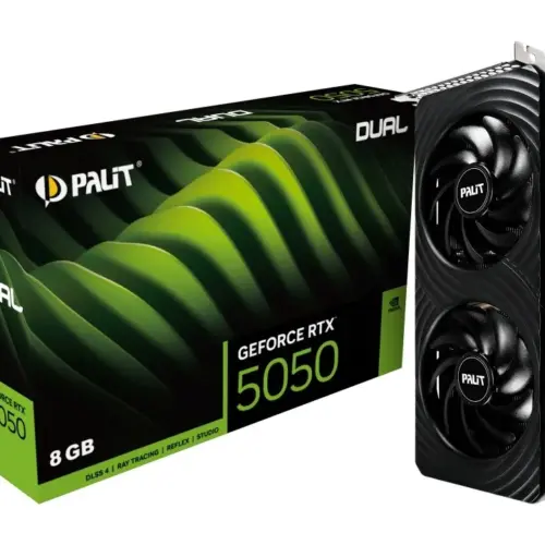 Palit видео карта GeForce RTX 5050 DUAL 8GB GDDR6 128bit 3DP/HDMI