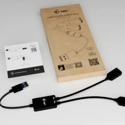 Alternative view of i-tec USB-A кабел HUB 2 x USB-A