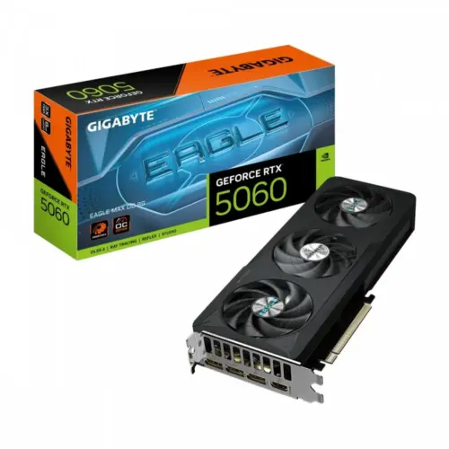 Gigabyte видео карта GeForce RTX 5060 EAGLE MAX OC 8G GV-N5060EAGLEMAX OC-8GD