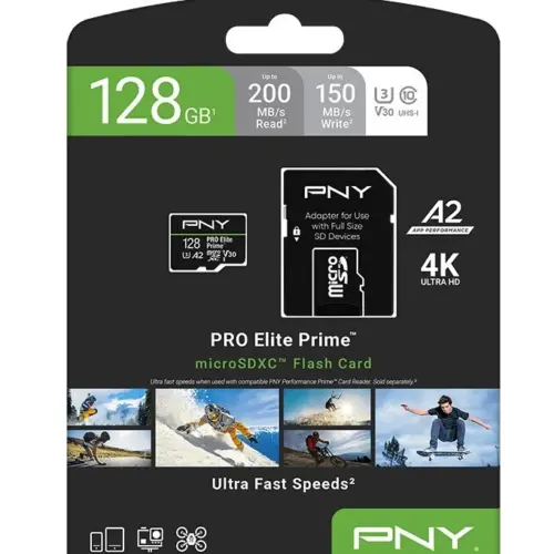 Alternative view of PNY Karta pamięci mSDXC Elite Prime 128GB P-SDU128V32200PEP-GE