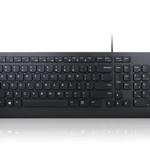 Lenovo Essential Wiчервен клавиатура (черен) US English
