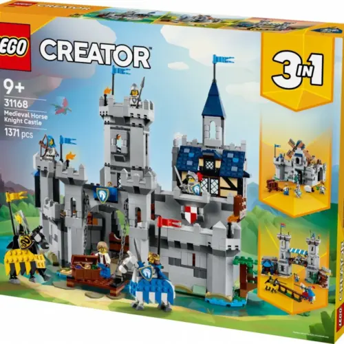 Alternative view of LEGO Bricks Creator 31168 Medieval Horse Knight Castle