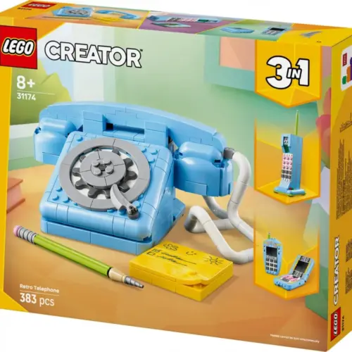 Alternative view of LEGO Bricks Creator 31174 Retro Telephone