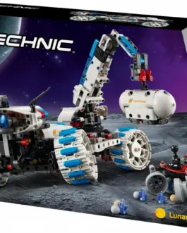 Alternative view of LEGO Bricks Technic 42211 Lunar Outpost Moon Rover Space