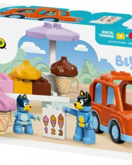 Alternative view of LEGO Bricks DUPLO Bluey 10458 Ice Cream Trip with Bluey