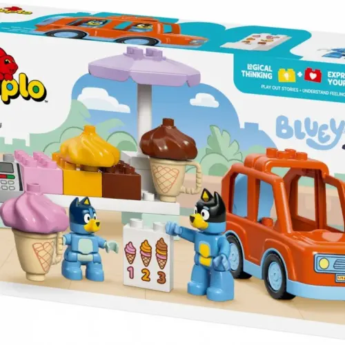 Alternative view of LEGO Bricks DUPLO Bluey 10458 Ice Cream Trip with Bluey