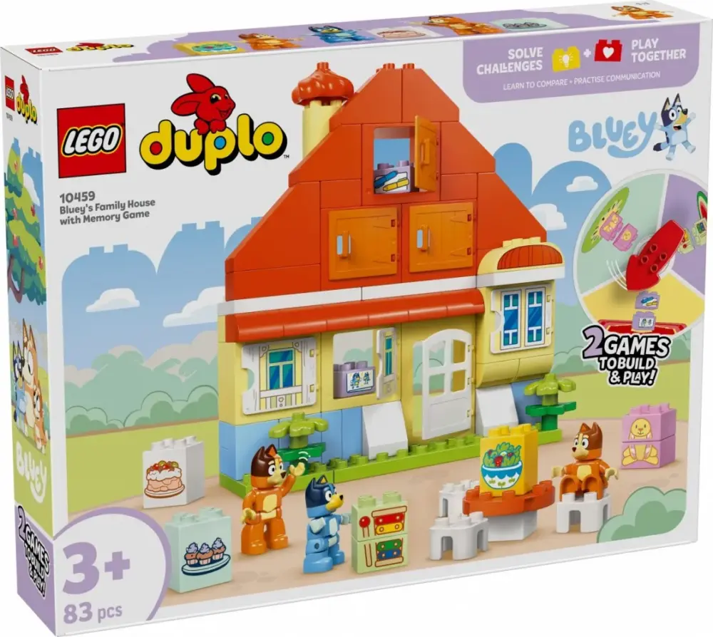 LEGO Bricks DUPLO 10459 Family House with памет Game