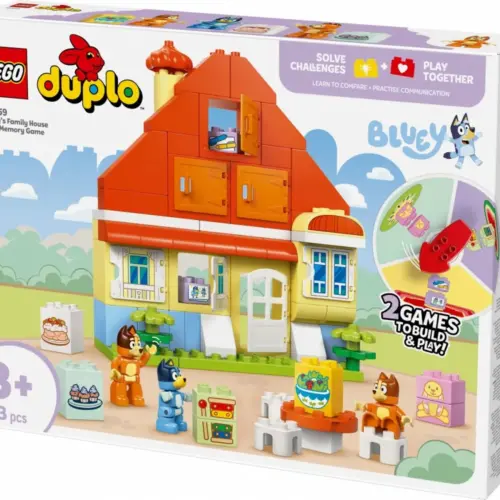 Alternative view of LEGO Bricks DUPLO 10459 Family House with памет Game
