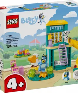 LEGO Bricks Bluey 11201 Playground Fun with син and Chloe