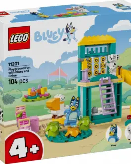 LEGO Bricks Bluey 11201 Playground Fun with син and Chloe