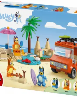Alternative view of LEGO Bricks Bluey 11202 Blueys Beach & Family Car Trip