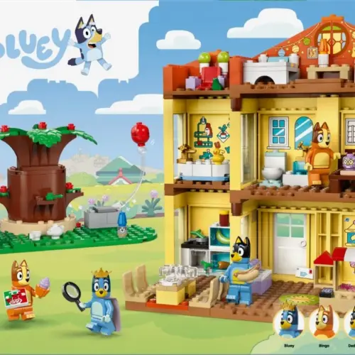 Alternative view of LEGO Bricks Bluey 11203 Blueys Family House