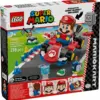 LEGO Klocki Super Mario 72043 Mario Kart - Interaktywna figurka LEGO Mario i Standard Kart