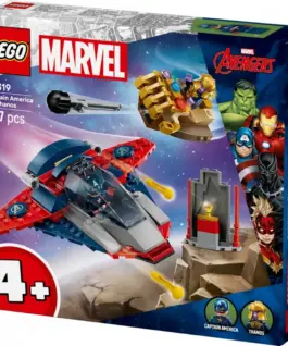 Alternative view of LEGO Klocki Super Heroes 76319 Kapitan Ameryka kontra Thanos