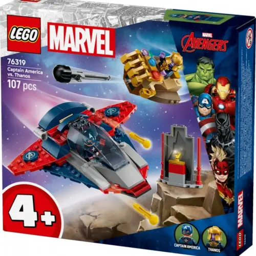 Alternative view of LEGO Klocki Super Heroes 76319 Kapitan Ameryka kontra Thanos