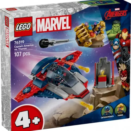 LEGO Klocki Super Heroes 76319 Kapitan Ameryka kontra Thanos