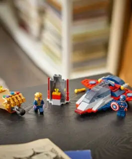 LEGO Klocki Super Heroes 76319 Kapitan Ameryka kontra Thanos