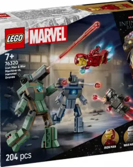 LEGO Iron Man & War Machine vs. Hammer Drones