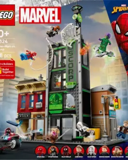 Alternative view of LEGO Spider-Man vs. Oscorp