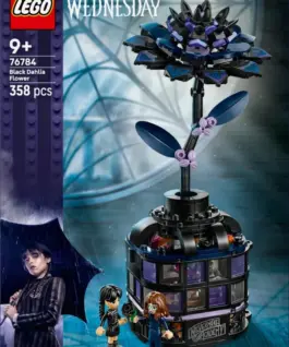 Alternative view of LEGO Wednesday черен Dahlia Flower