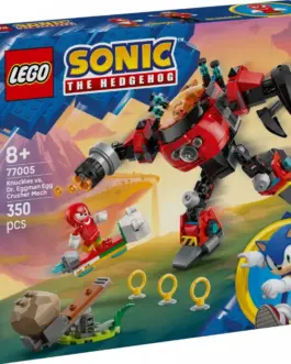 LEGO Knuckles vs. Dr. Eggman Egg Crusher Mech