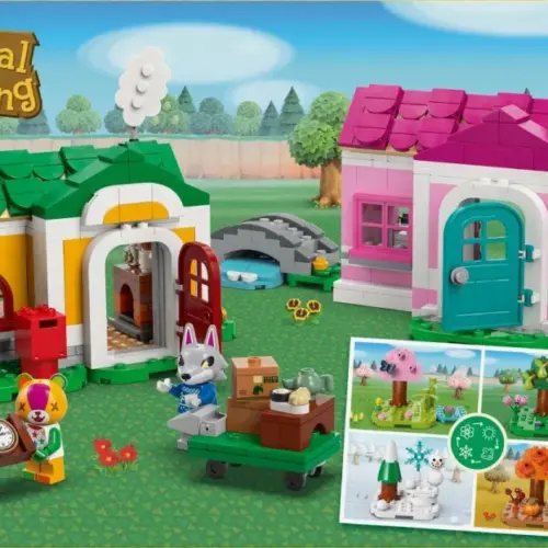 Alternative view of LEGO Animal Crossing 77057 Creative Houses: Seasons of Fun
