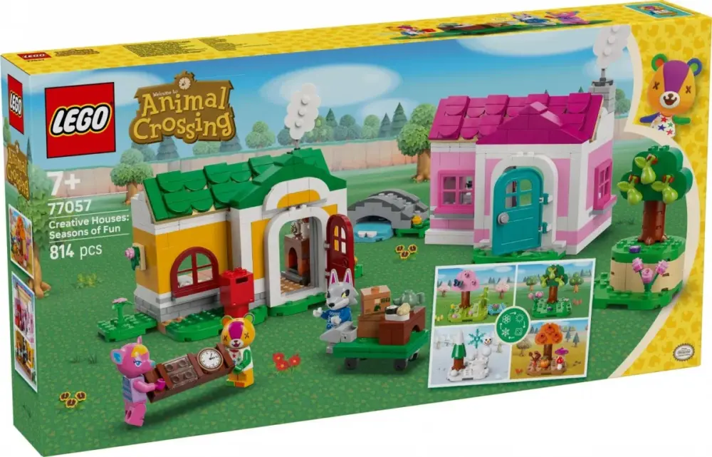 LEGO Animal Crossing 77057 Creative Houses: Seasons of Fun