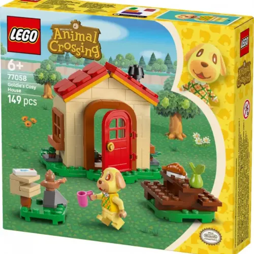 Alternative view of LEGO Animal Crossing 77058 Goldies Cozy House