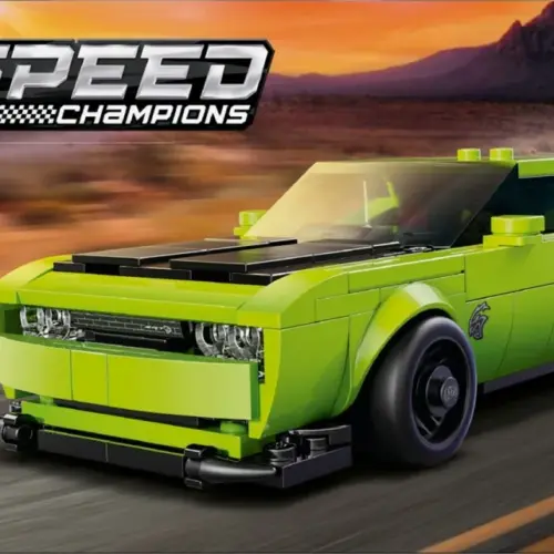 Alternative view of LEGO Dodge Challenger SRT Hellcat Sports Car